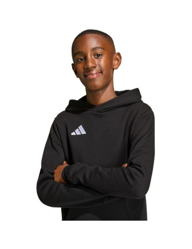 Bluza dla dzieci adidas entrada 26 hoody czarna jz6569