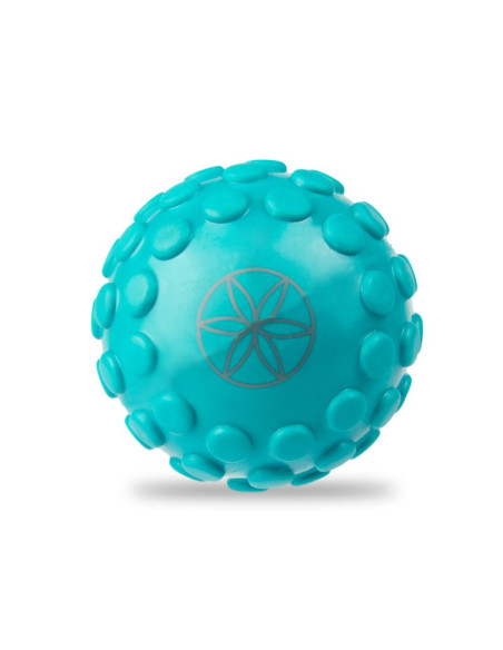 Piłka podwójna z wypustkami do masażu