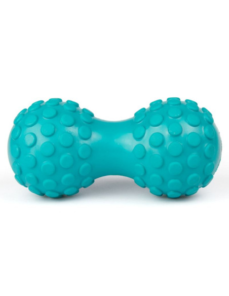 Piłka podwójna z wypustkami do masażu