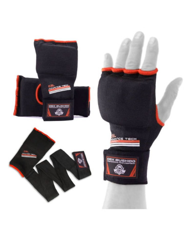 Rękawice żelowe, wewnętrzne - m | czerwone