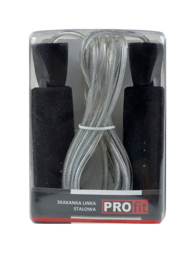 Skakanka z linką stalową profit