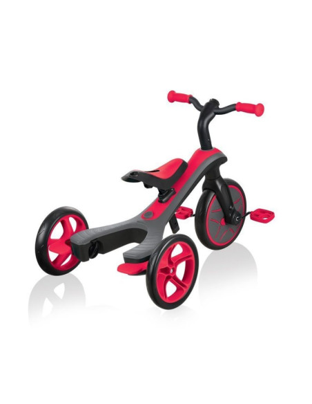 Rowerek trójkołowy, biegowy globber explorer trike red 630