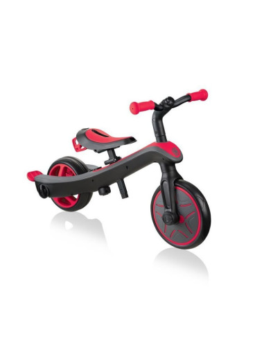 Rowerek trójkołowy, biegowy globber explorer trike red 630