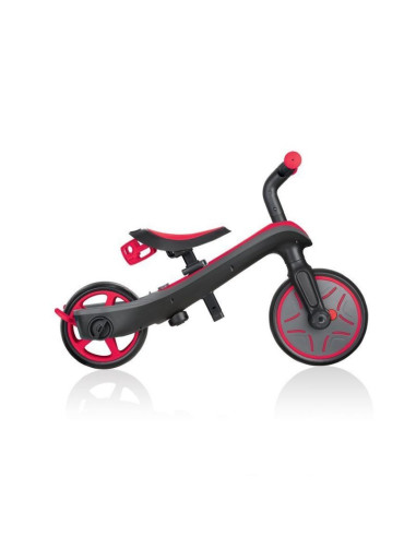 Rowerek trójkołowy, biegowy globber explorer trike red 630