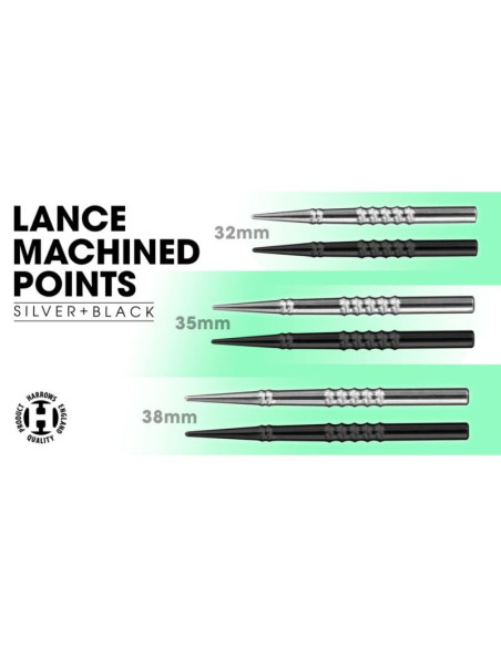 Groty do rzutek steeltip harrows lance machined