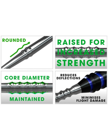 Groty do rzutek steeltip harrows lance machined