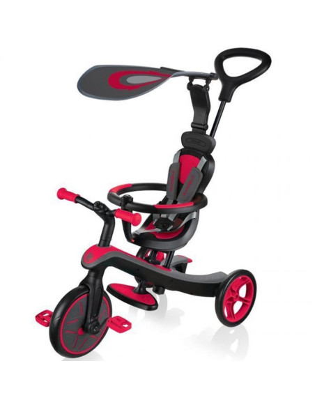 Rowerek smj globber new red explorer trike 4in1 632