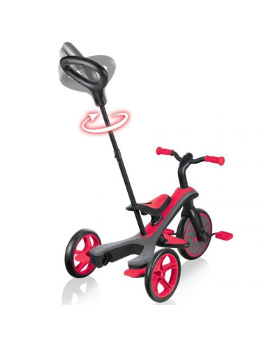 Rowerek smj globber new red explorer trike 4in1 632