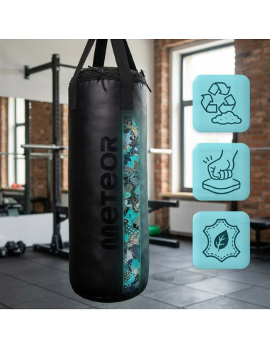 Zestaw worek bokserski 12 kg i rękawice bokserskie 6 oz meteor