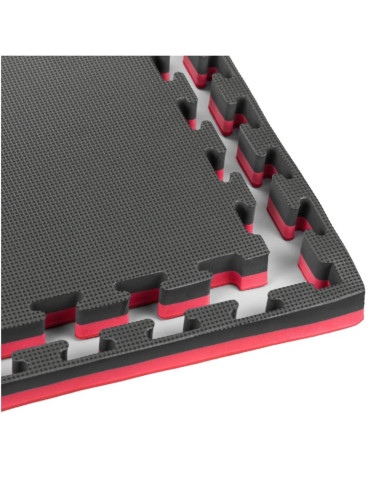 Mata do ćwiczeń z ceryfikatem bezpieczeństwa - puzzle 1x1m - tatami 2 cm