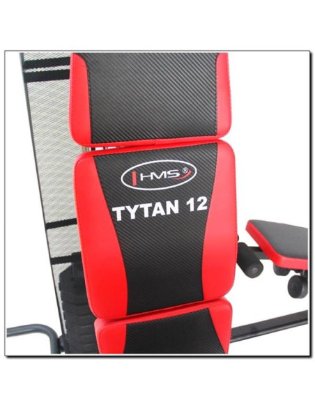 Atlas z ławką hms tytan 12 150 lbs