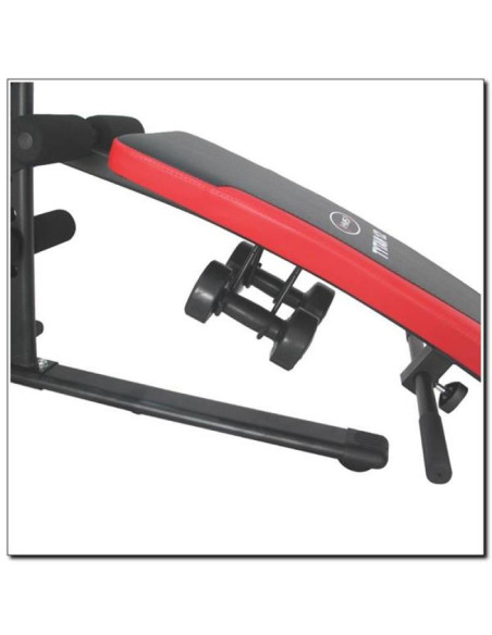 Atlas z ławką hms tytan 12 150 lbs