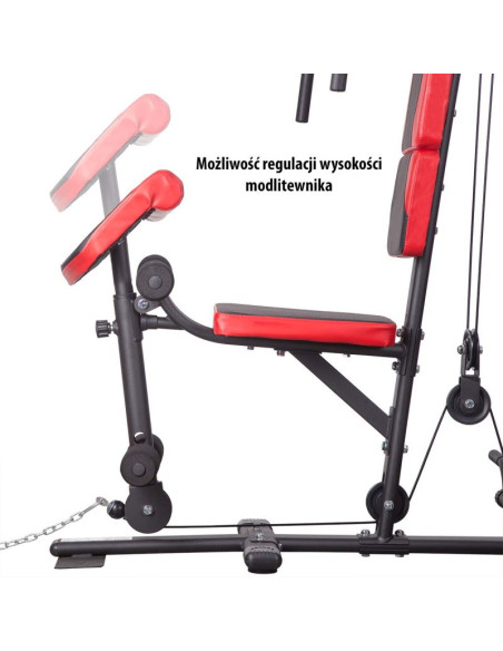 Atlas z ławką hms tytan 12 150 lbs