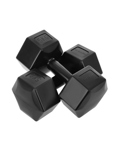 Zestaw hantli kompozytowych eb fit 2x5kg granatowe 1027050