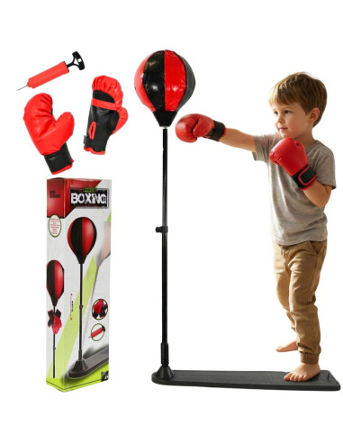 Zestaw bokserski enero dla dzieci regulowany 75-128cm i rękawice