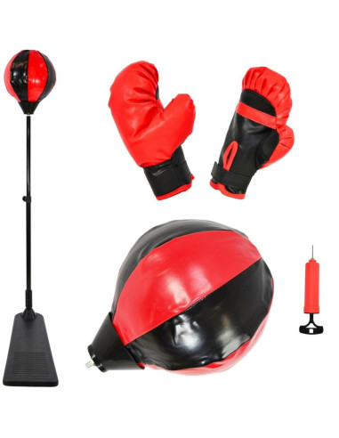 Zestaw bokserski enero dla dzieci regulowany 75-128cm i rękawice