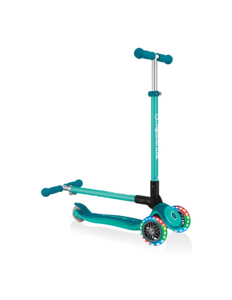 Hulajnoga 3-kołowa globber primo foldable plus lights jr