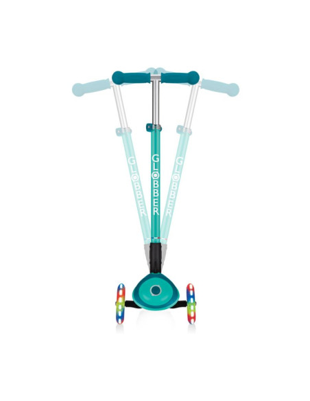 Hulajnoga 3-kołowa globber primo foldable plus lights jr