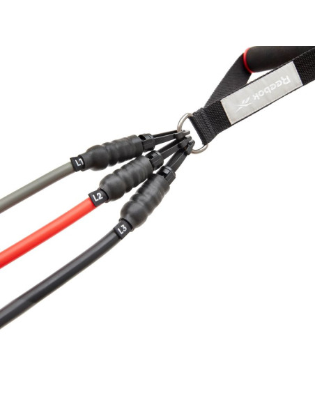 Zestaw gum fitness reebok power tube ratb