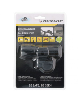 Lampka rowerowa dunlop bike headlight 9 led 41688 2