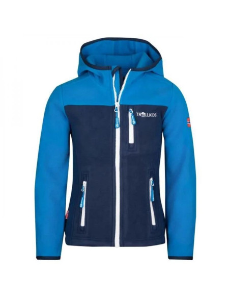 Kurtka polarowa trollkids kids stavanger jacket jr 706