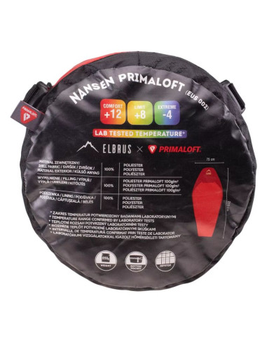 Śpiwór elbrus nansen primalofo
