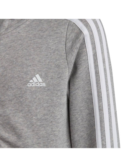 Bluza adidas essentials 3-stripes full-zip hoodie jr