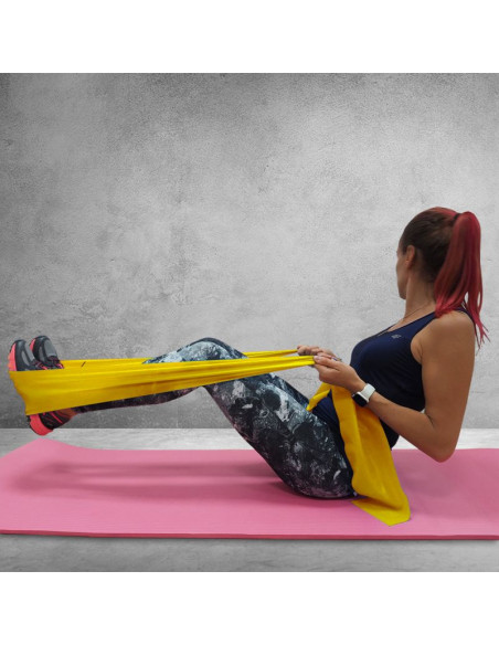 Guma fitness profit light żółta dk 2227