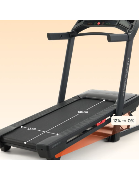 Bieżnia elektryczna proform carbon tls