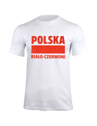 Koszulka polska biało-czerwoni biały s337909