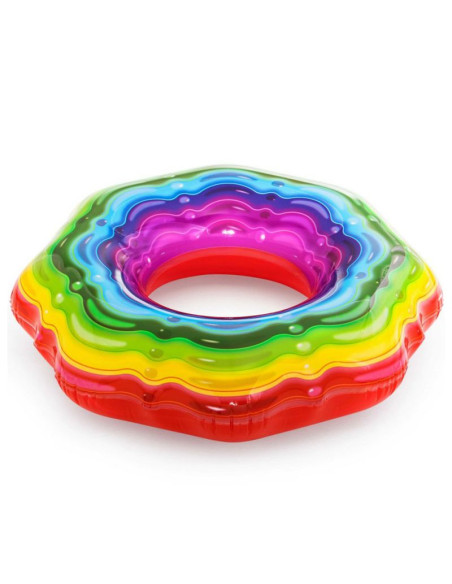 Koło do pływania bestway rainbow 115cm 36163