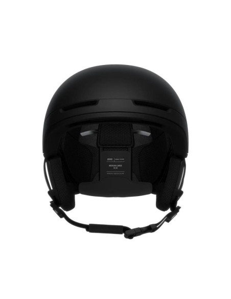 Kask narciarski poc obex pure czarny matt m/l