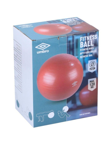 Piłka fitness 75cm red umbro