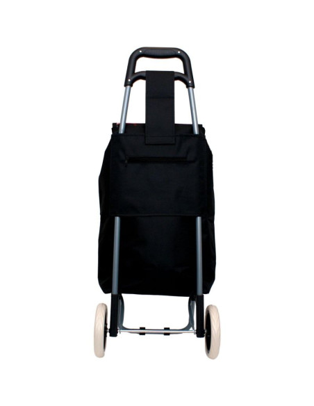 Wózek torba na kólkach na zakupy ze stelażem 31l czarny