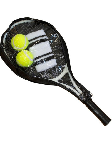 Zestaw do tenisa ziemnego 4w1 rakieta 2 piłki kpl.frotek enero