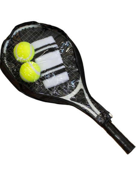 Zestaw do tenisa ziemnego 4w1 rakieta 2 piłki kpl.frotek enero