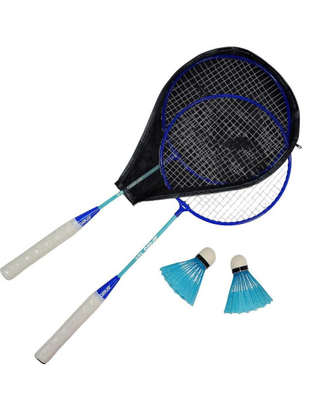 Zestaw do badmintona w pokrowcu navy blue enero 105