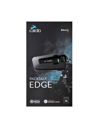 Cardo packtalk edge single interkom motocyklowy