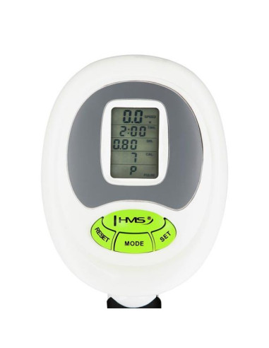 Rowerek magnetyczny biało-zielony hms m9239*