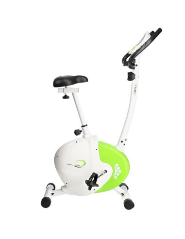 Rowerek magnetyczny biało-zielony hms m9239*