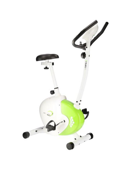 Rowerek magnetyczny biało-zielony hms m9239*