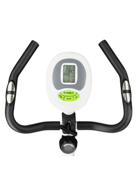 Rowerek magnetyczny biało-zielony hms m9239*