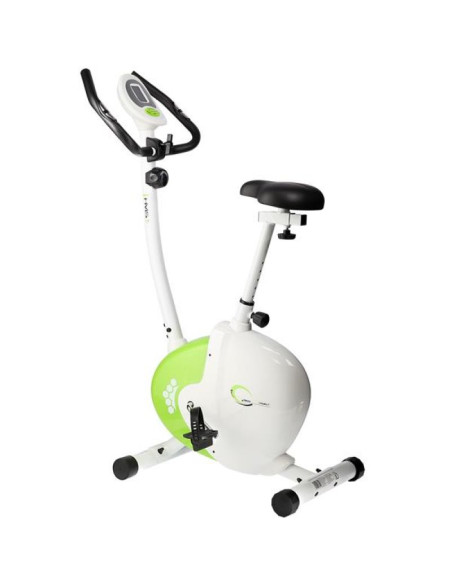 Rowerek magnetyczny biało-zielony hms m9239*