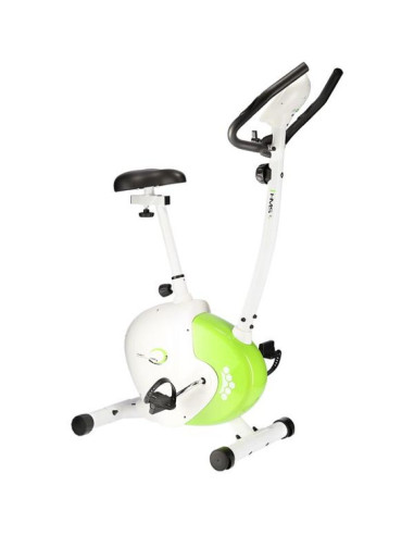 Rowerek magnetyczny biało-zielony hms m9239*