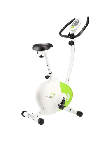 Rowerek magnetyczny biało-zielony hms m9239*