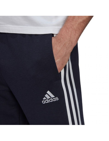 Spodnie adidas essentials tapered elastic cuff 3 stripes pant m