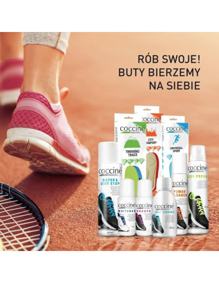 Preparat do czyszczenia białych podeszw coccine 125ml