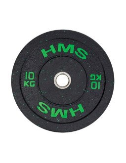 Talerz olimpijski hms bumper green 10 kg htbr10 2