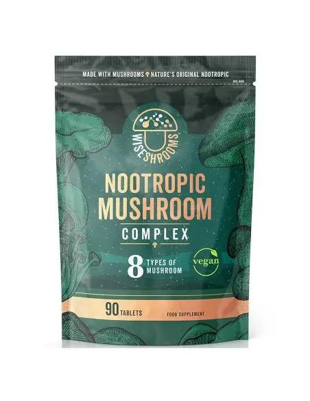 Wiseshrooms Nootropic Mushroom Complex (90 Tabl.)