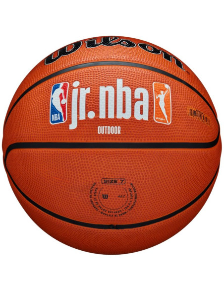 Piłka do koszykówki wilson jr nba logo auth outdoor